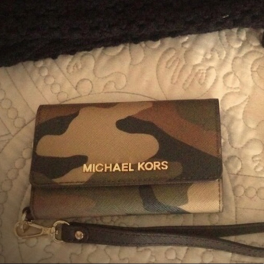 Michael Kors camo phone case
